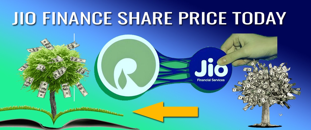 Jio finance share price today