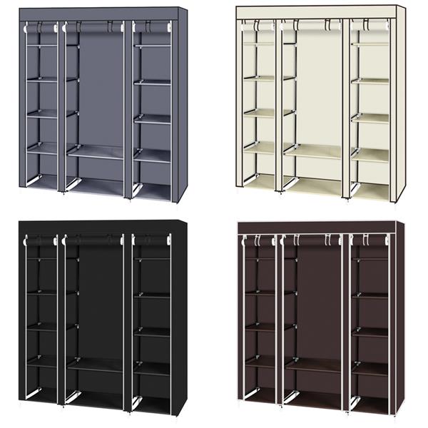 Portable Clothes Closet Wardrobe Storage Organizer IN USA.