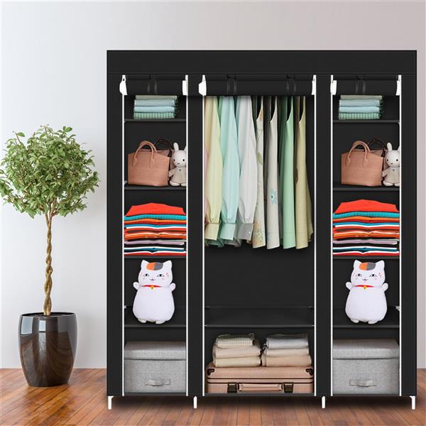 Portable Clothes Closet Wardrobe Storage Organizer IN USA.