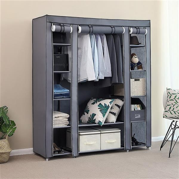 Portable Clothes Closet Wardrobe Storage Organizer in USA.