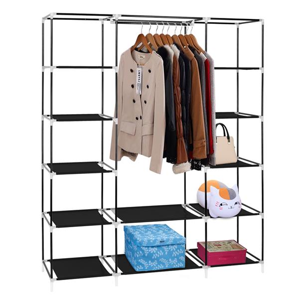 Portable Clothes Closet Wardrobe Storage Organizer IN USA.