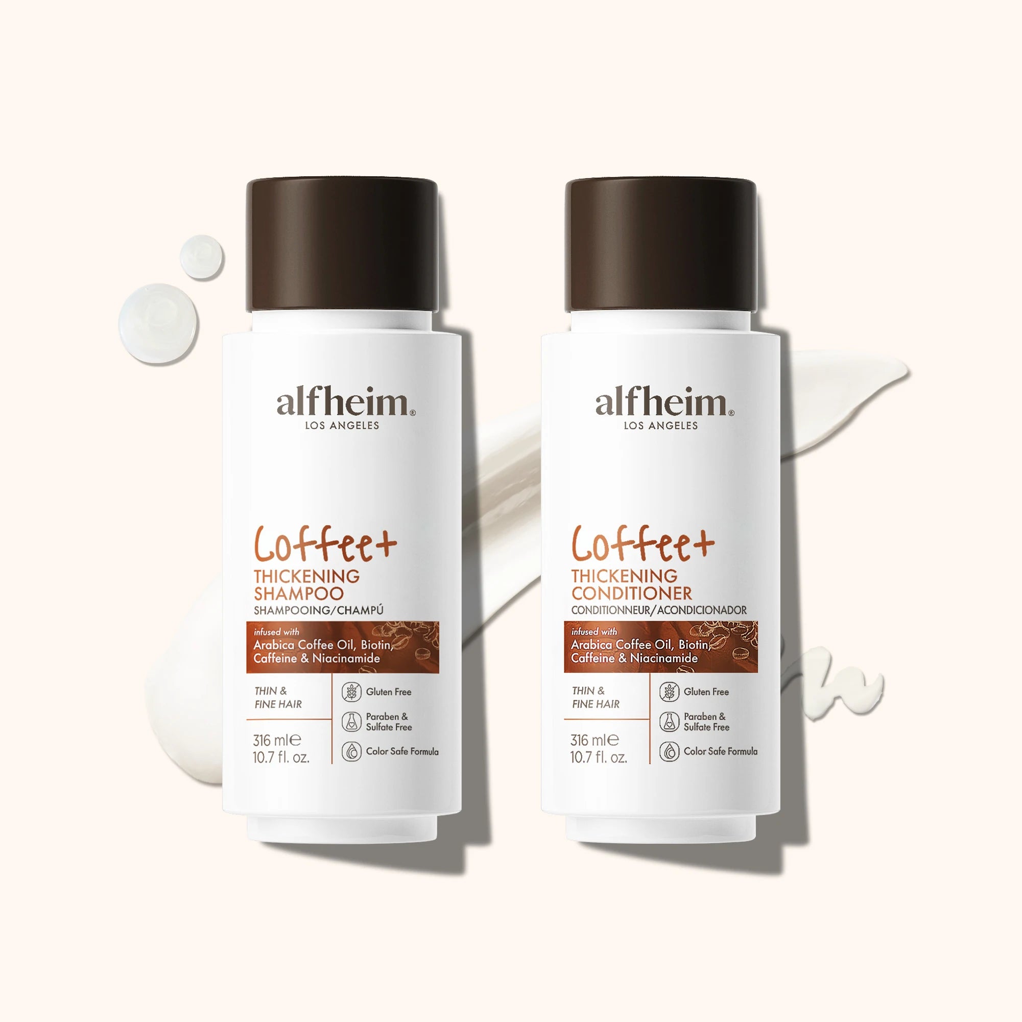 Coffee+ Thickening Shampoo & Conditioner Set in USA