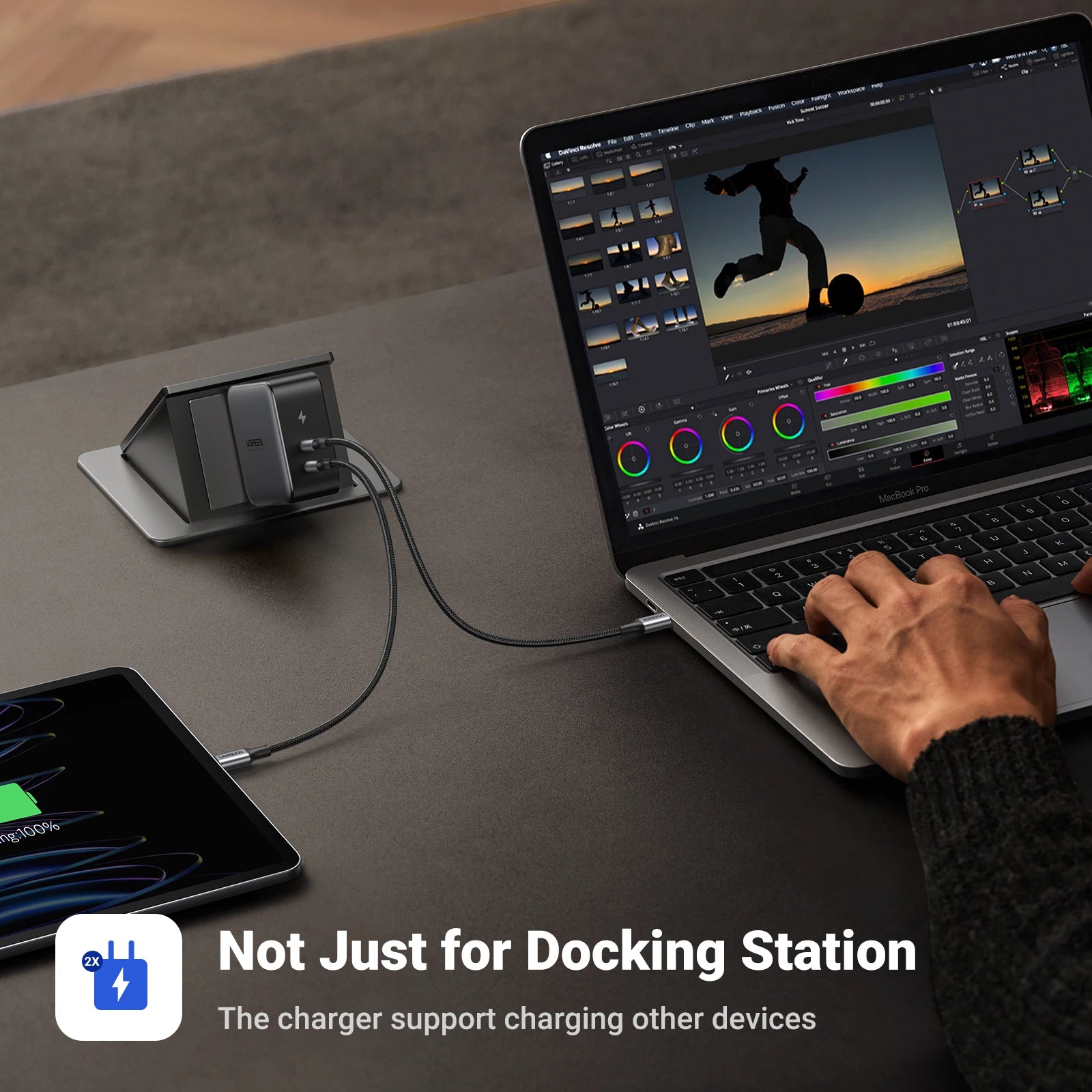 UGREEN Docking Station 9-IN-1 HUB USB 4K60Hz HDMI DisplayPort in USA.