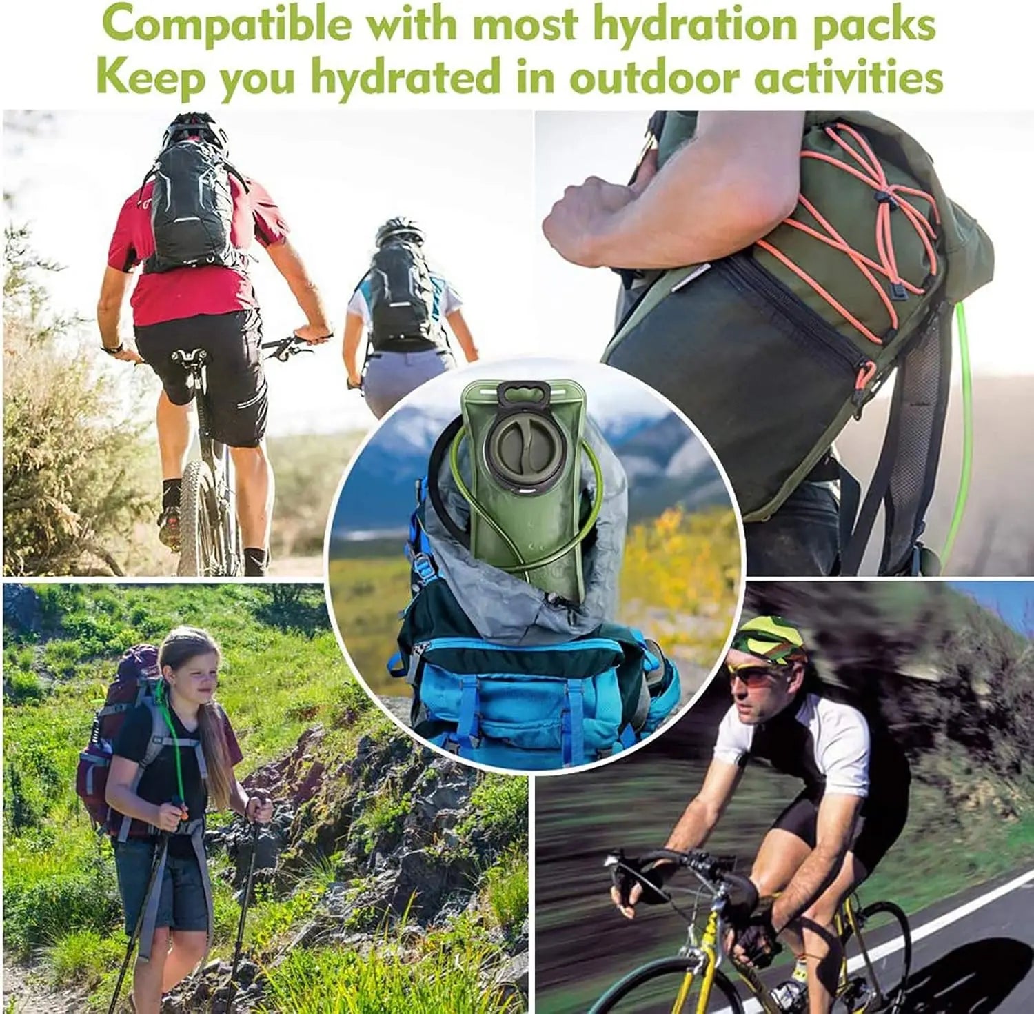 Hiking Backpack Leak Proof Water Reservoir Storage Bag in USA