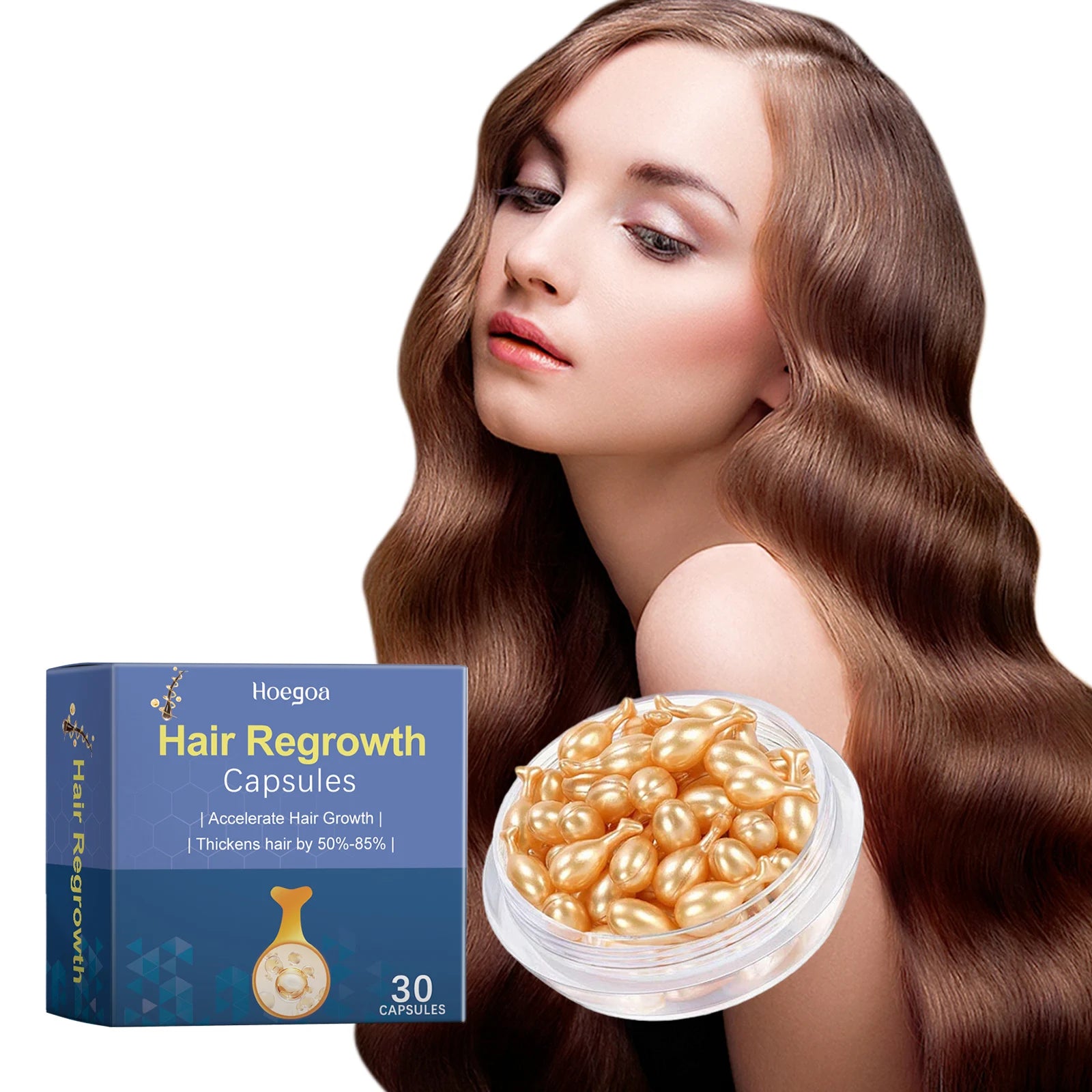 Hair Regrowth Capsules Thickens Accelerate Hair Growth in USA