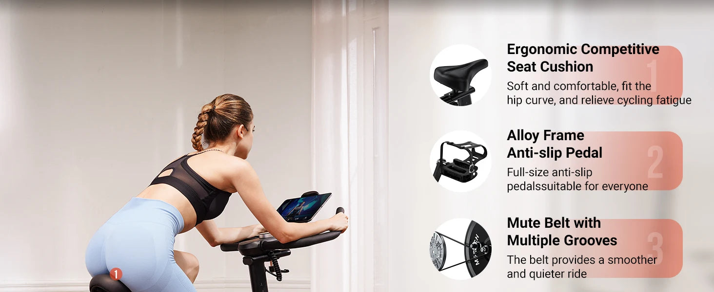 MERACH Indoor Cycling Bike Exercise Bike Home Magnetic in USA