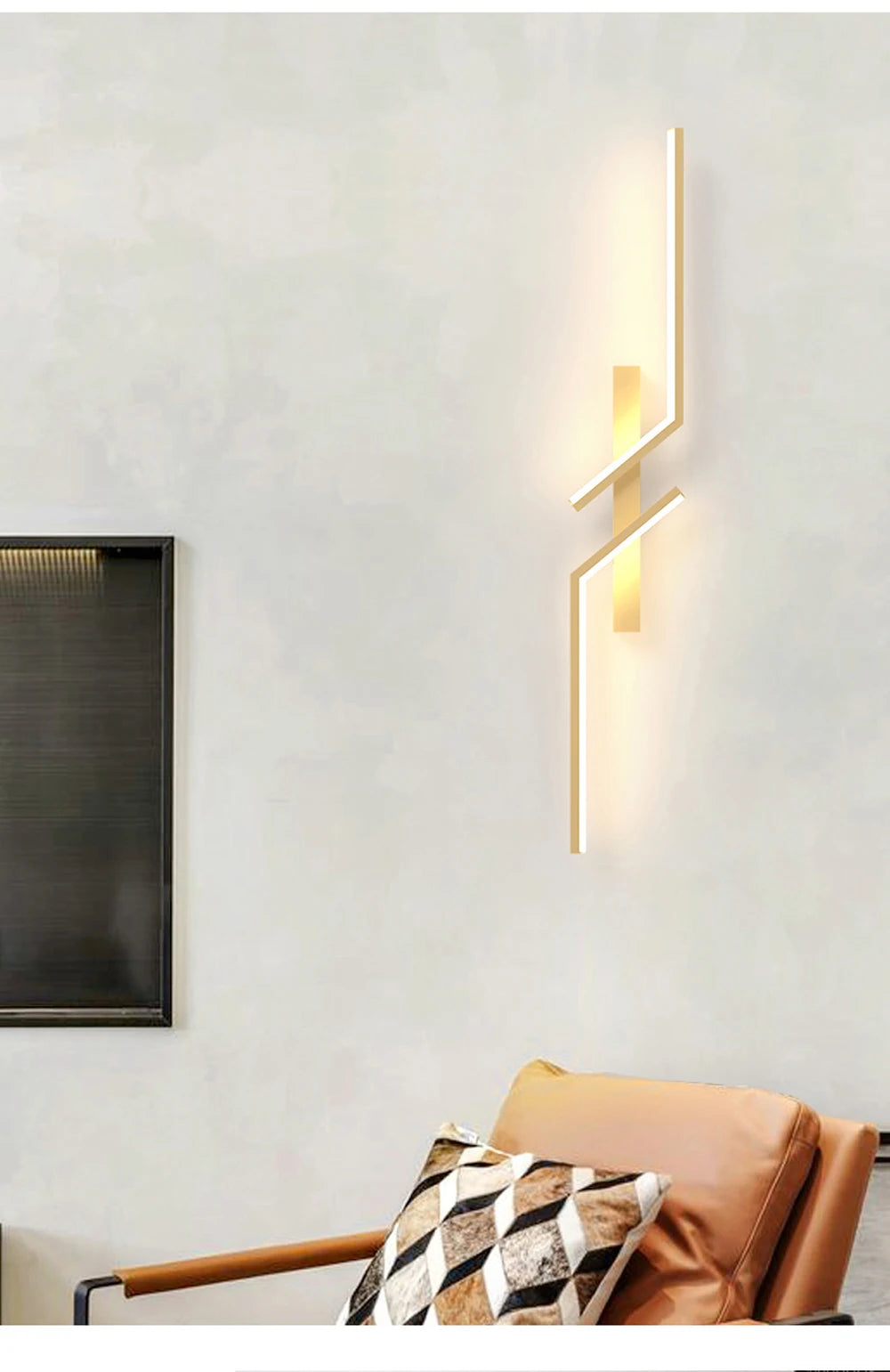 LED Wall Lamp Modern Minimalist Strip Wall Decor Lights Lighting IN USA.