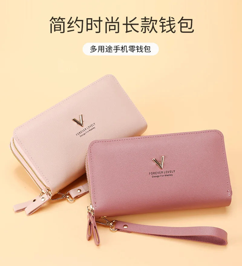 Long Women's Wallet Female Purses Tassel Coin Purse in USA