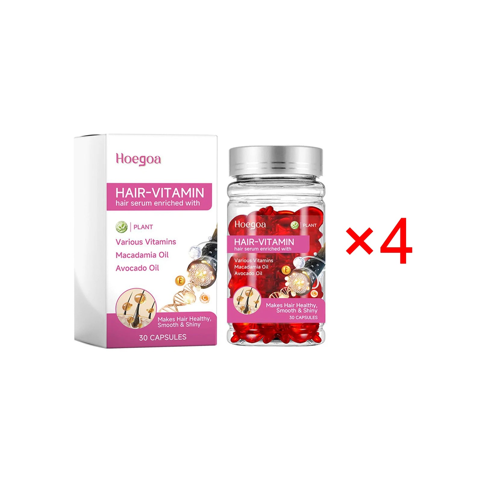 Hoegoa Hot Sale Leave No Rinse Hair Vitamin Capsules in USA