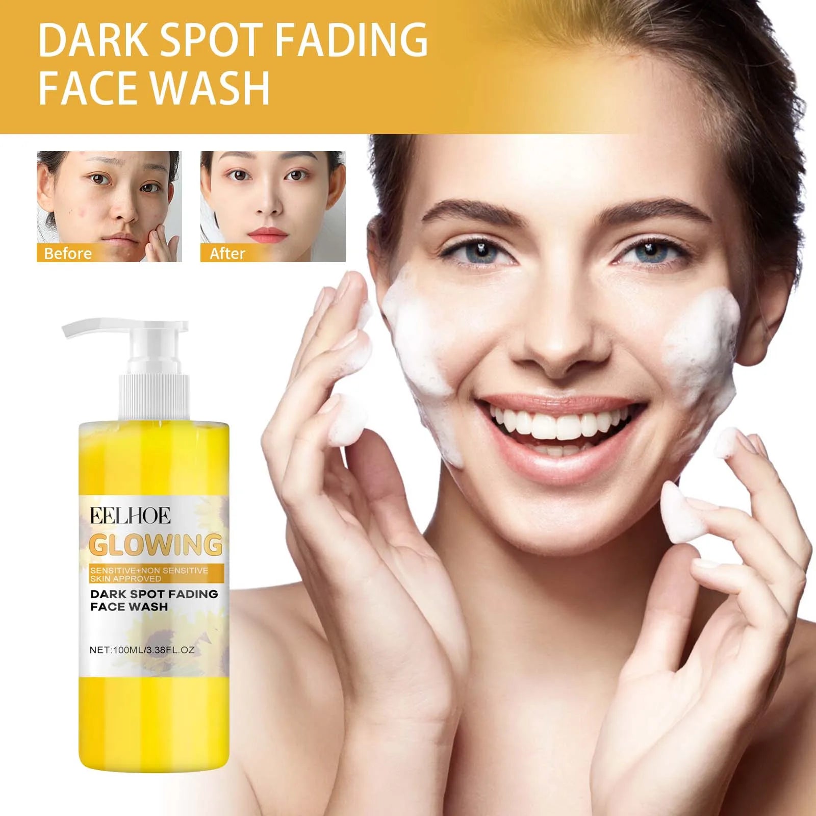 Turmeric Color Cleanser Deep Cleansing Face Lightening in USA