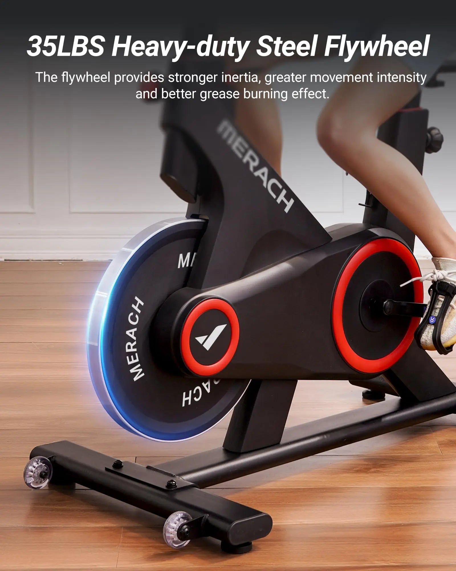 MERACH Indoor Cycling Bike Exercise Bike Home Magnetic in USA