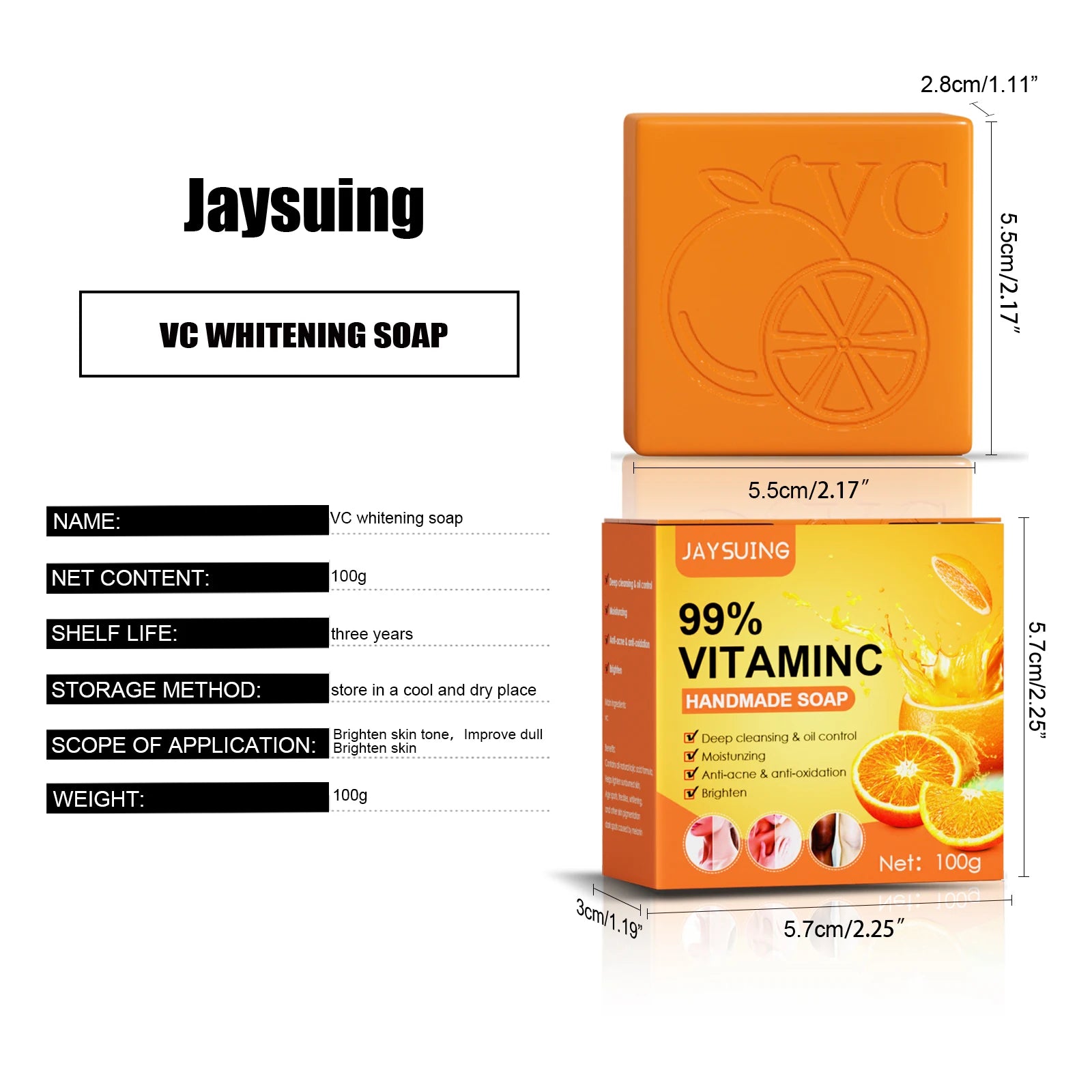 Whitening Soap Bar Cleanser Face & Body Acne-prone in USA