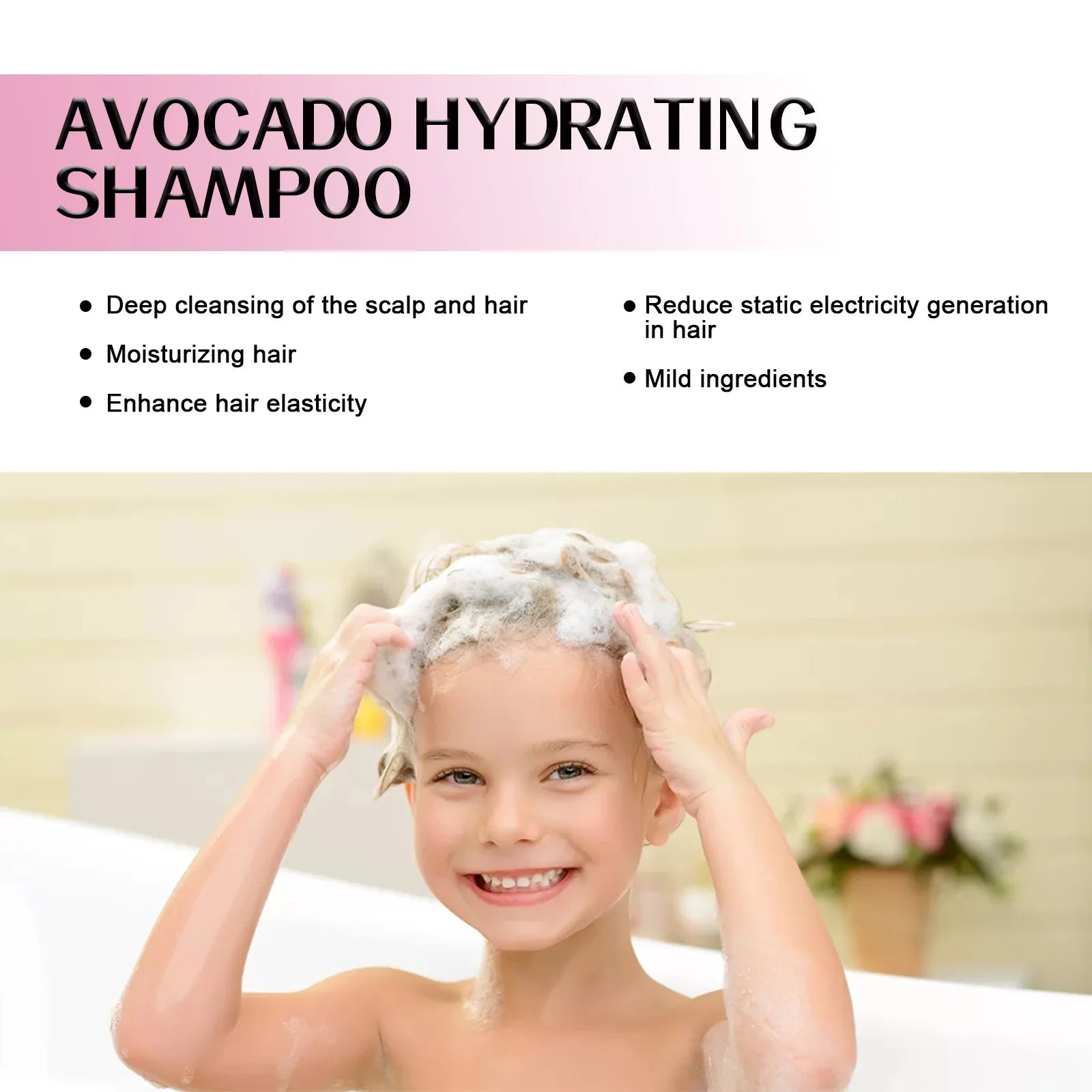 Avocado Hair Care Shampoo Scalp Moisturizes Softens in USA