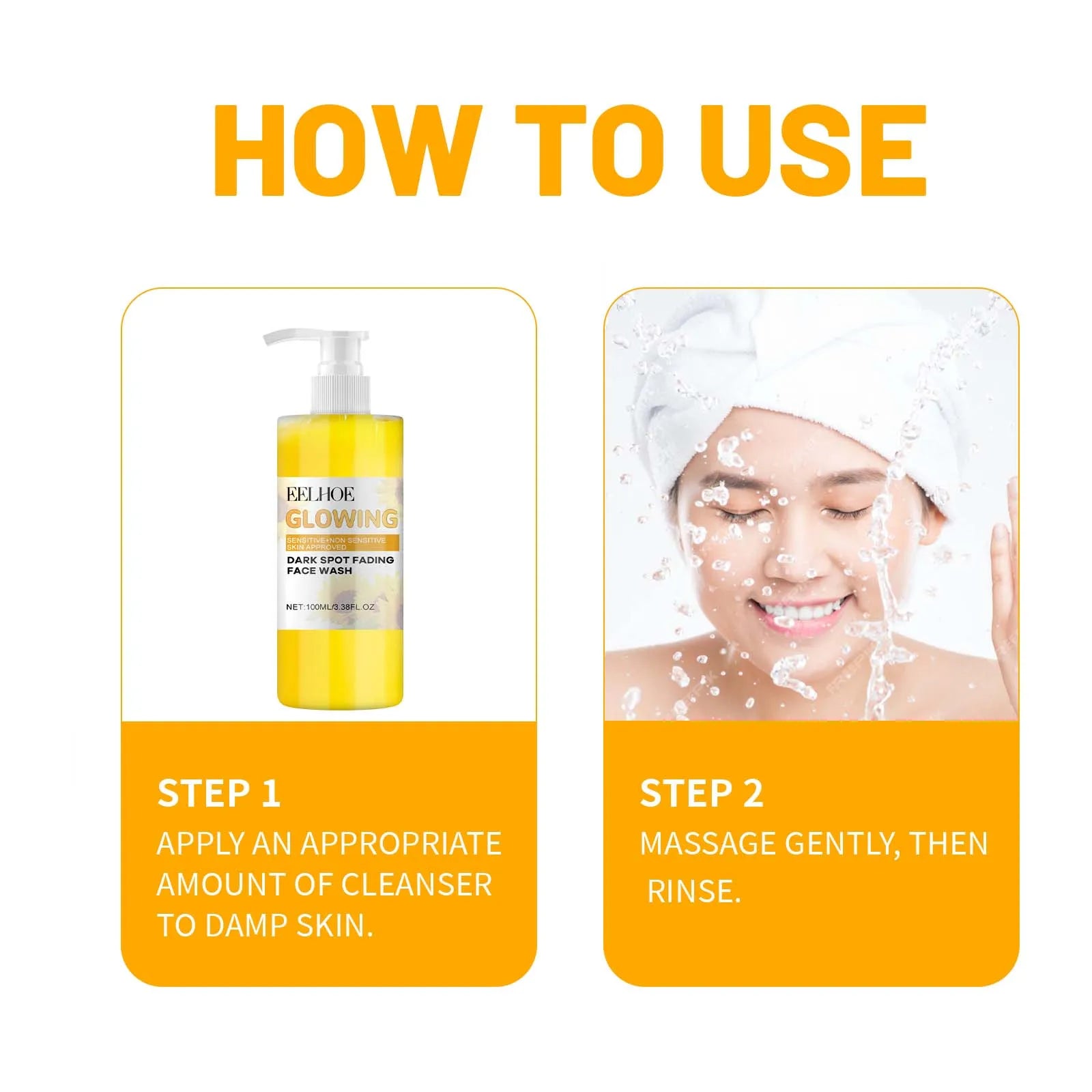 Turmeric Color Cleanser Deep Cleansing Face Lightening in USA