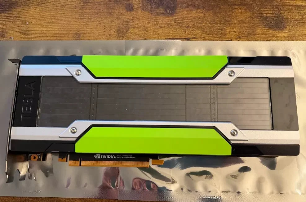 USED NVIDIA TESLA PASCAL GPU ACCELERATOR GRAPHICS CARD in USA.