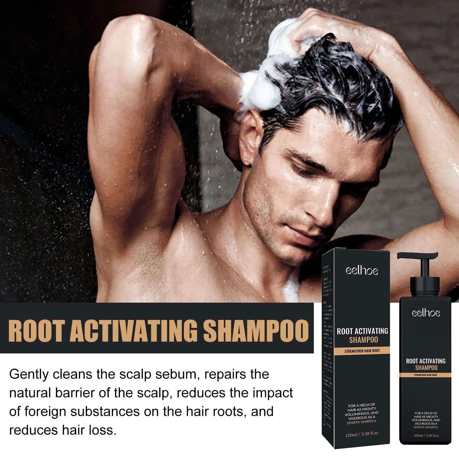 Hair Thickening Shampoo Promoting Scalp Circulation in USA