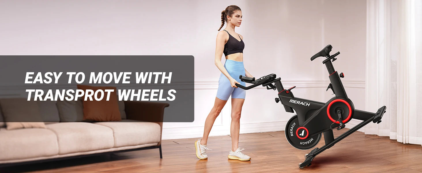 MERACH Indoor Cycling Bike Exercise Bike Home Magnetic in USA