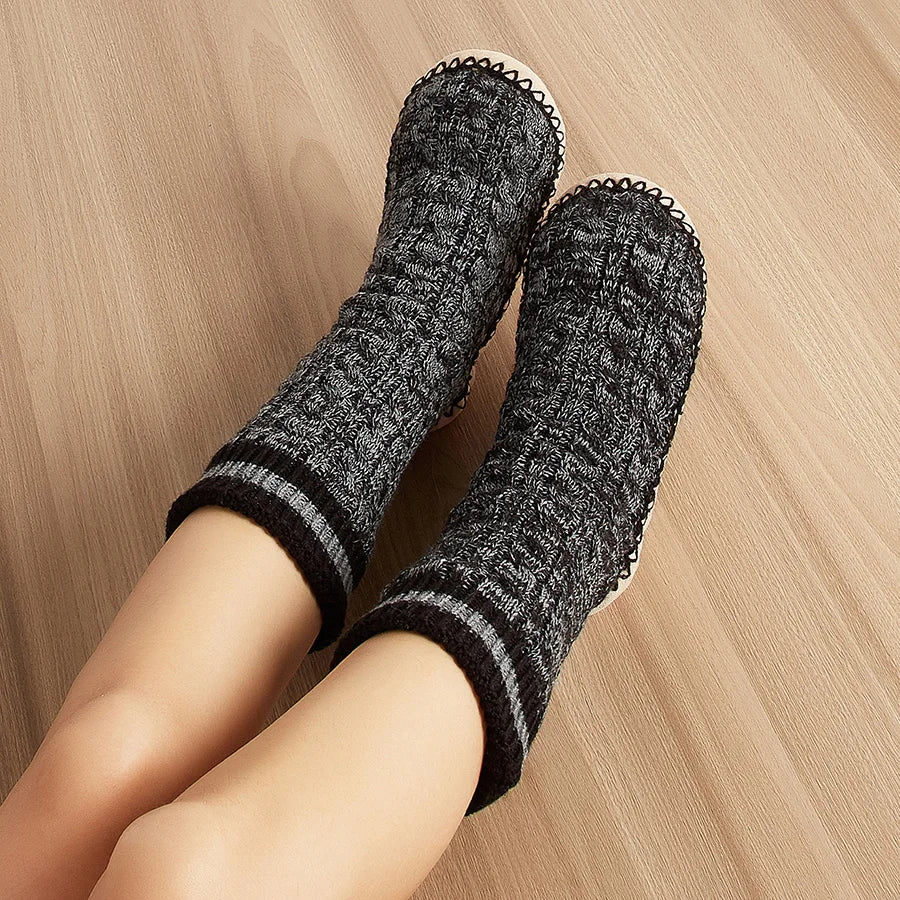 Men's slippers Home Thicken Warm Floor Slippers in USA