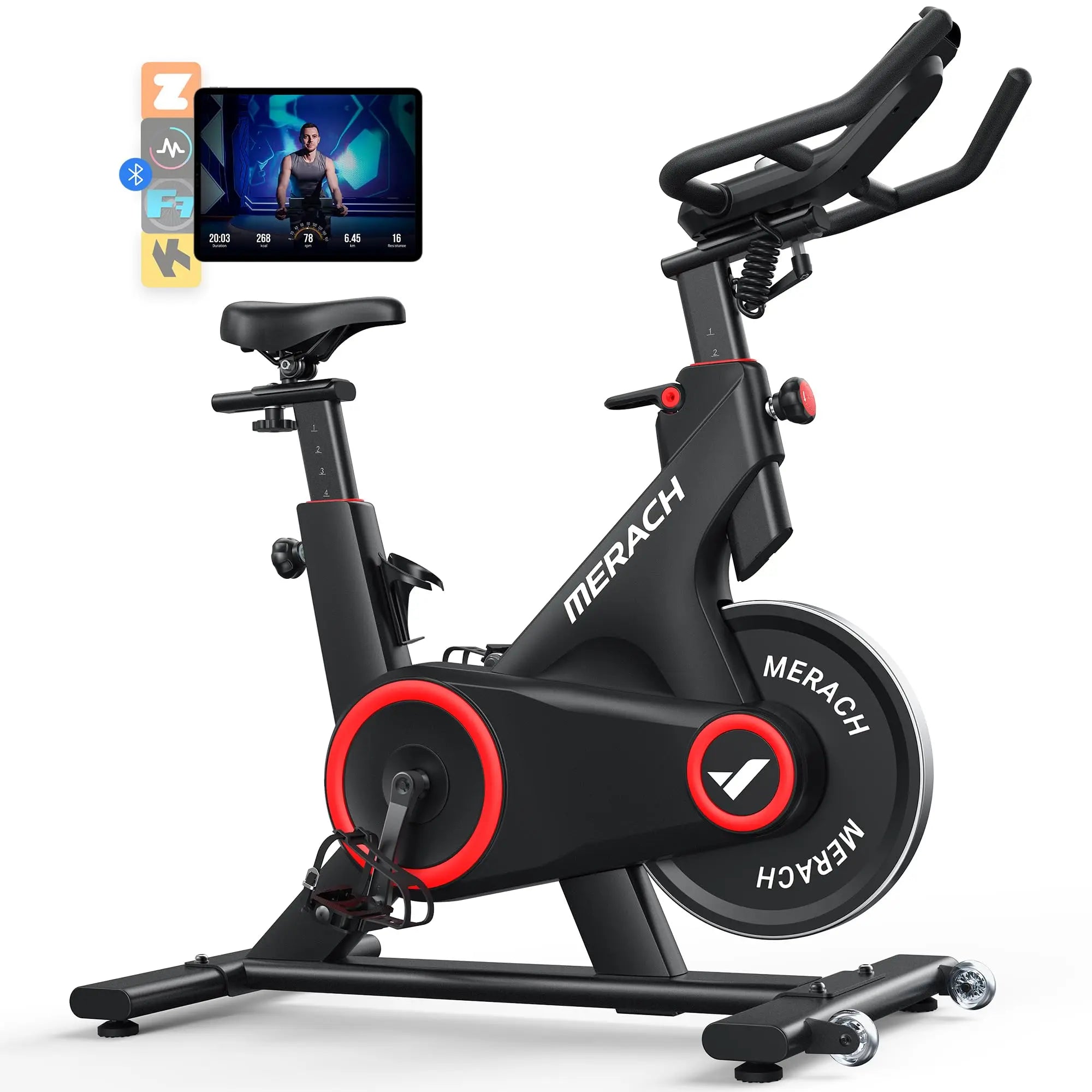 MERACH Indoor Cycling Bike Exercise Bike Home Magnetic in USA