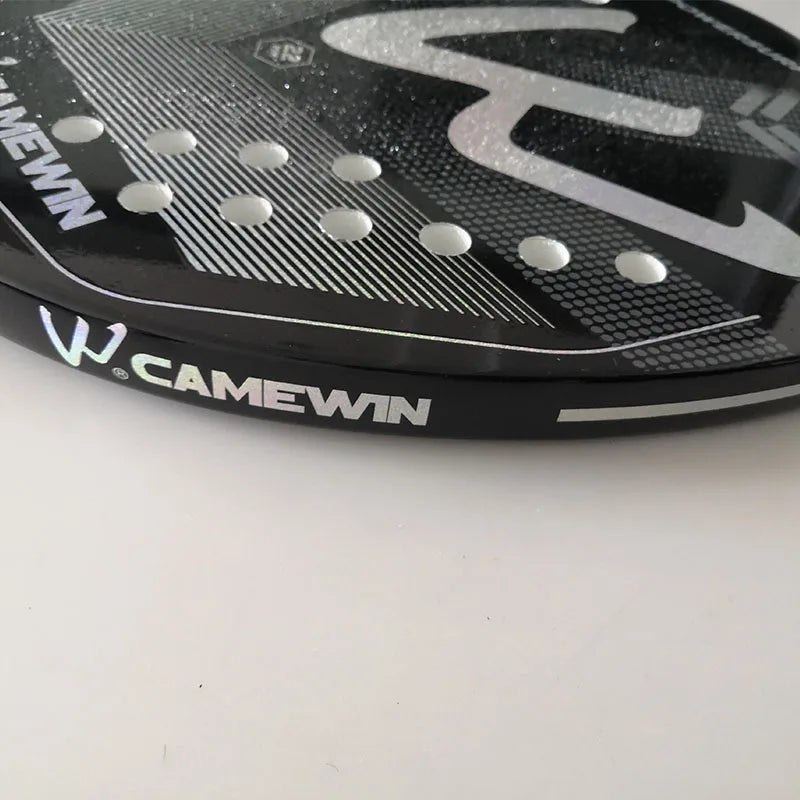 3K Camewin Beach Tennis Racket Full Carbon Fiber Rough Surface Outdoor