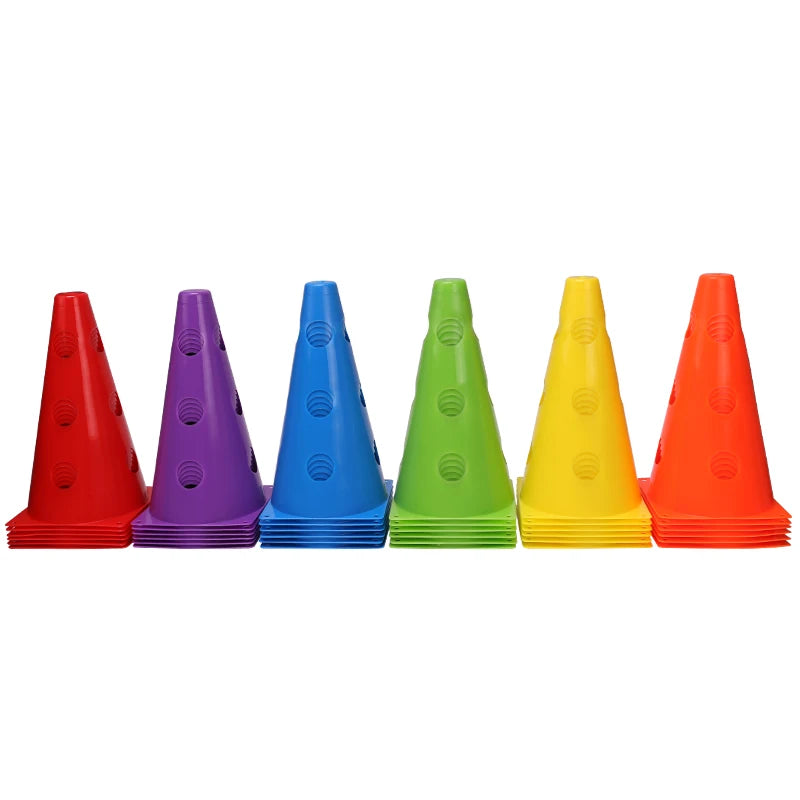 12PCS 18PCS 24PCS 30PCS 36PCS Durable Mark Cones Football Agility Trai