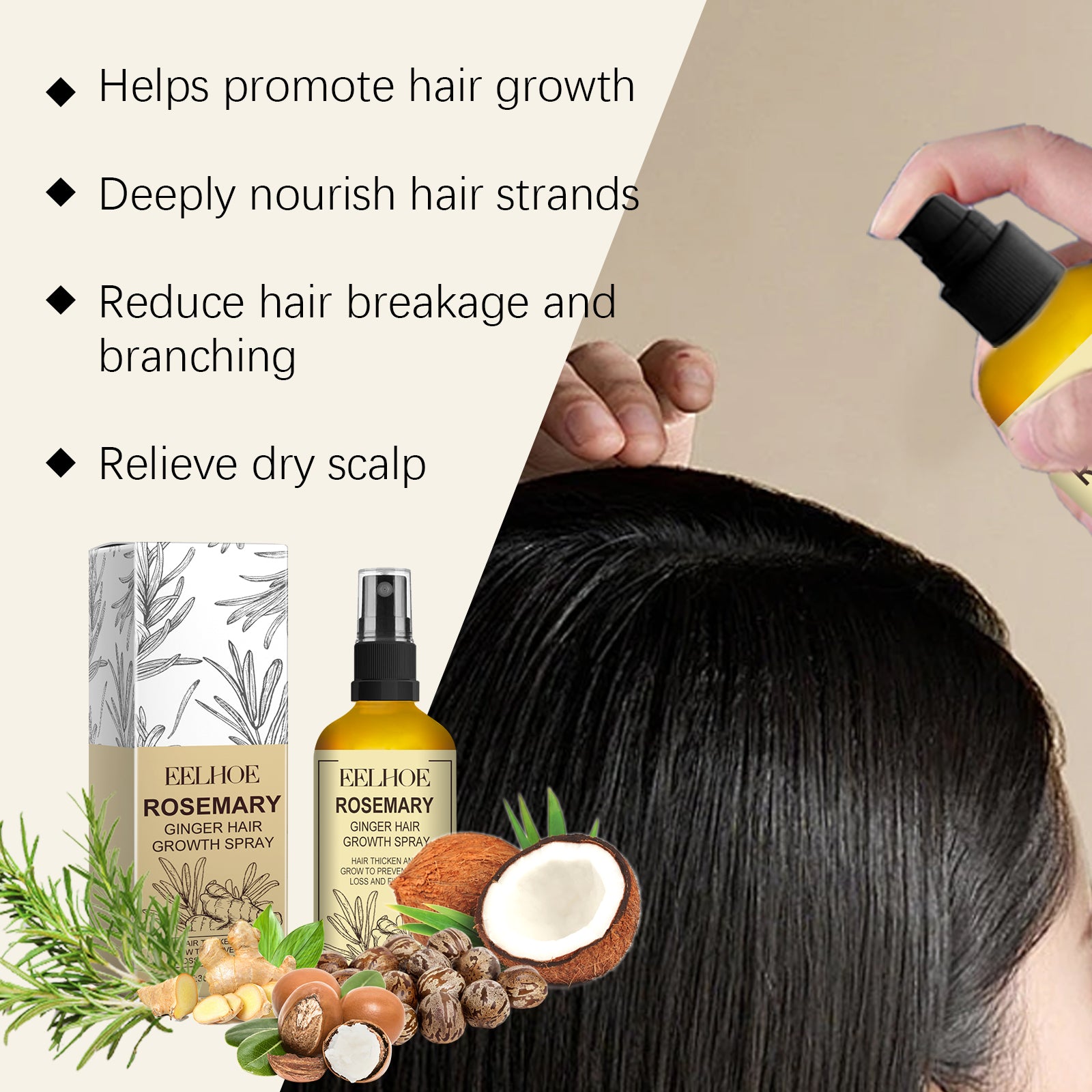 Hair Plant Essence Deep Nourishing Hair Treatment Spray in USA