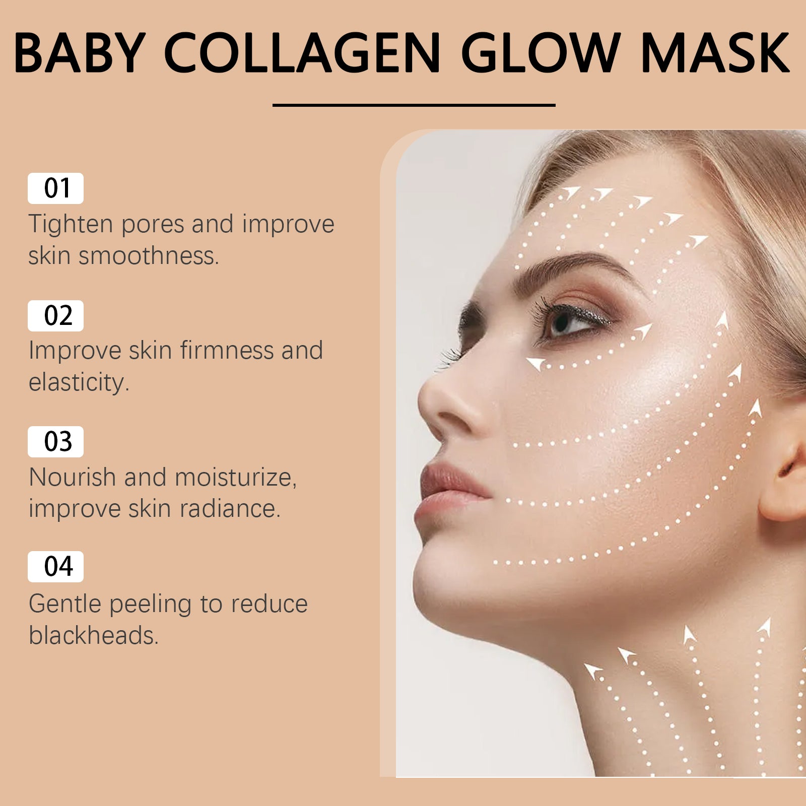 EELHOE Collagen Peel-Off Mask Moisturizing, Hydrating, in USA