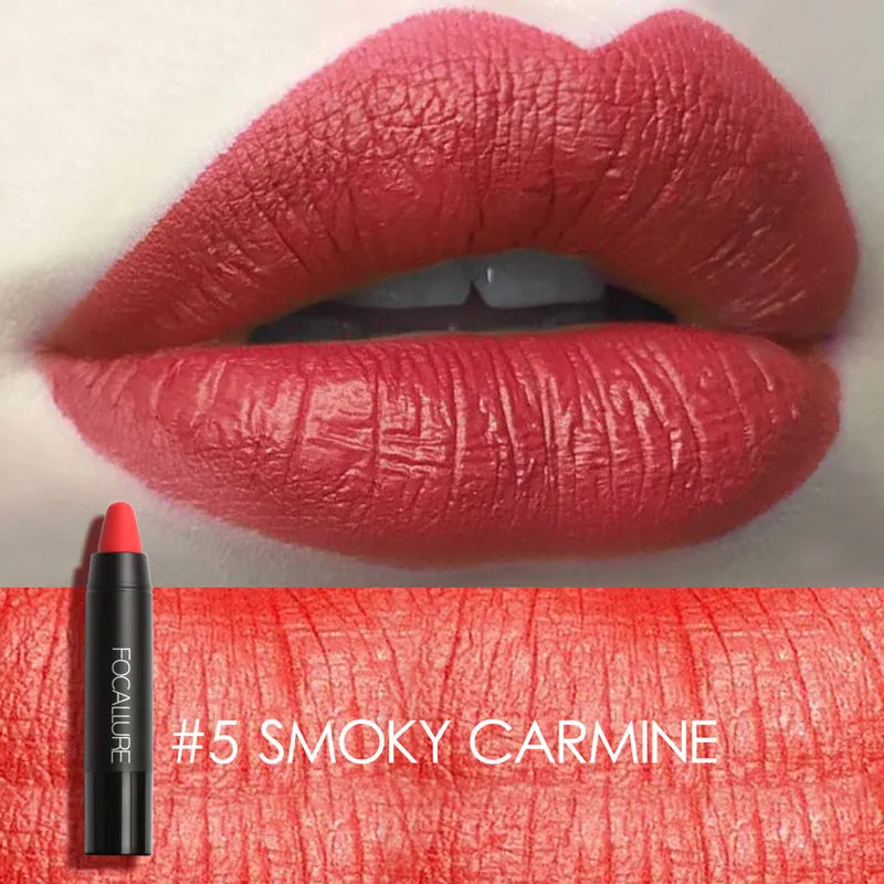 FOCALLURE Colors Matte Lipstick Long Lasting Waterproof Sexy in USA