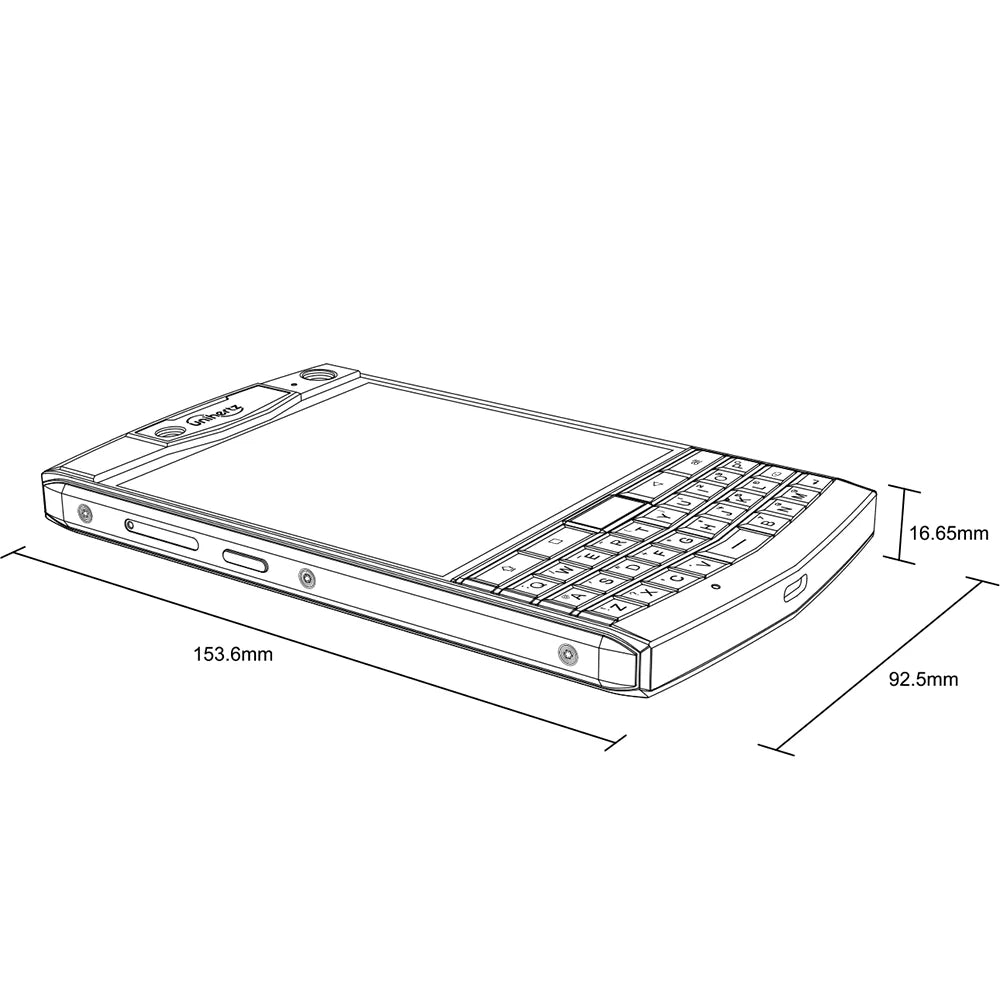 Titan Rugged QWERTY Smartphone Android Unlocked Smart Phone in USA.