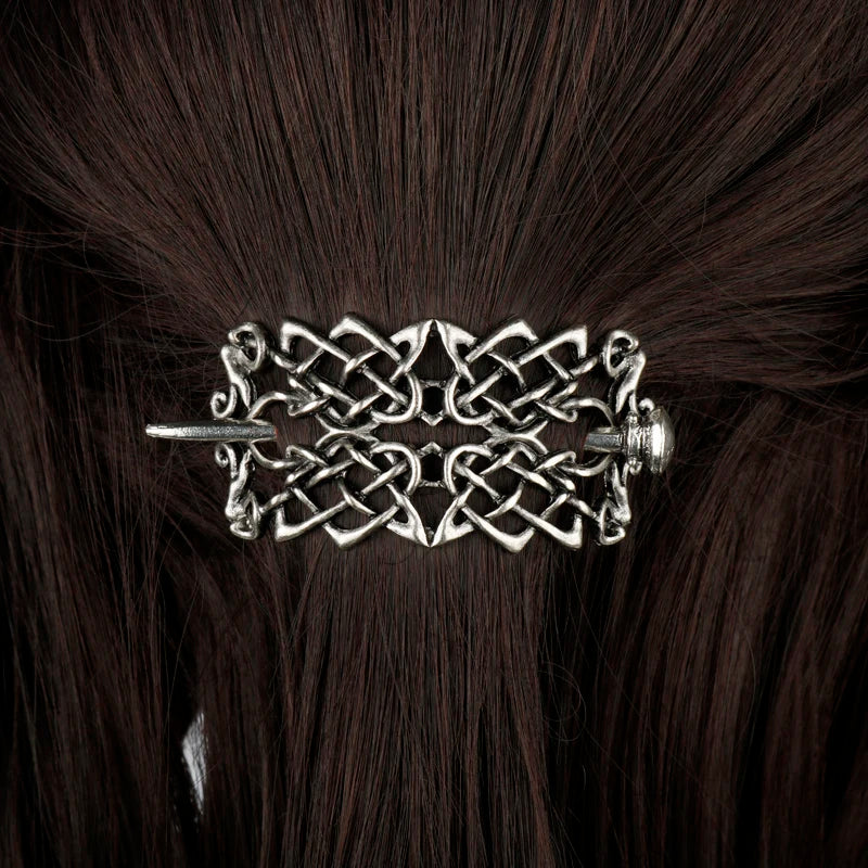 Viking Hairpin Celtics Knots Crown Vintage Metal Hair Stick Runes in USA