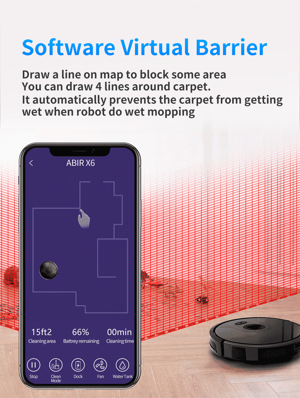 APP Virtual Barrier,Smart Home Washing Appliance IN USA.