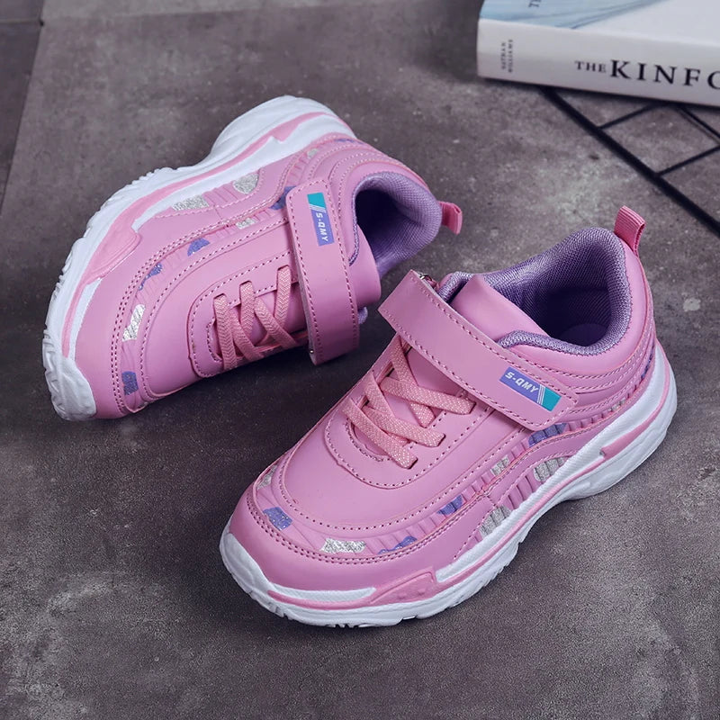 Girls Sport Shoes Waterproof Running Shoes Kids Sneakers in USA