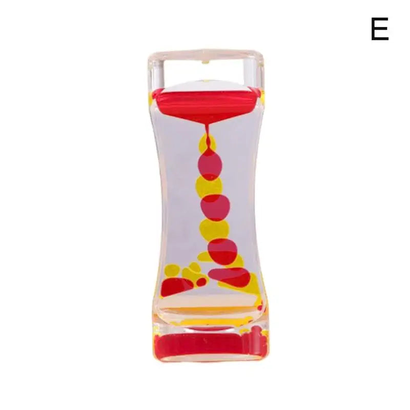 Autistic Sensory Toys Liquid Motion Bubbler Timer Colorful in USA