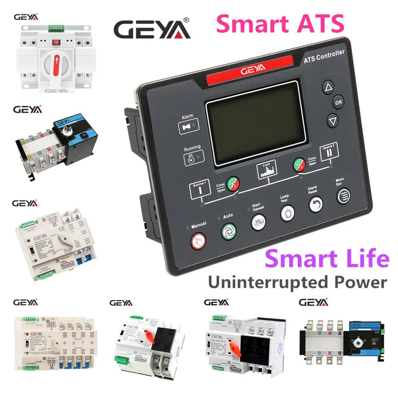 GEYA G Type ATS PC Class Automatic Transfer Switch Electrical Selector