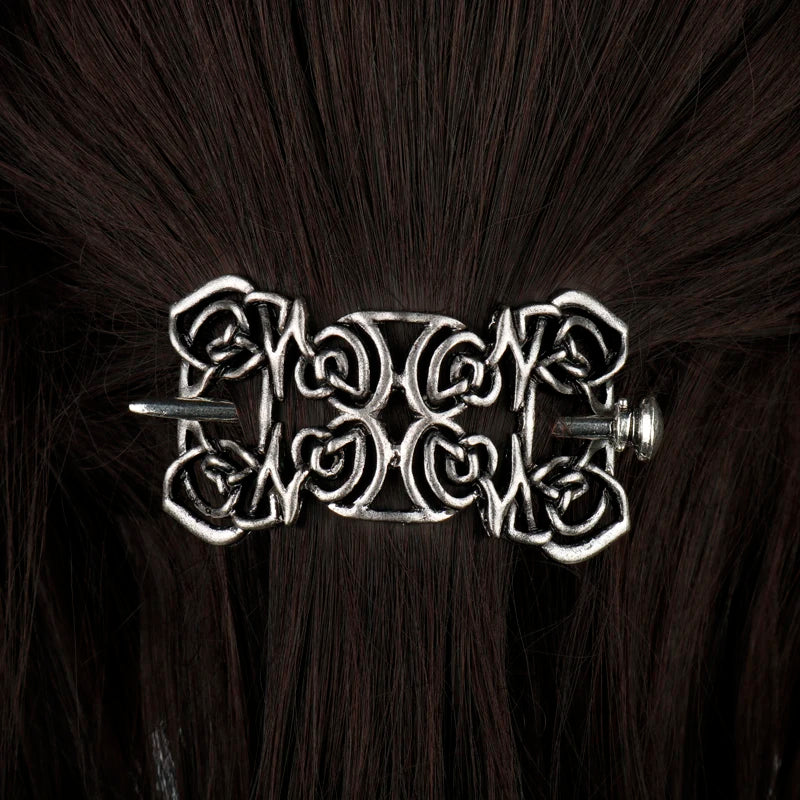 Viking Hairpin Celtics Knots Crown Vintage Metal Hair Stick Runes in USA