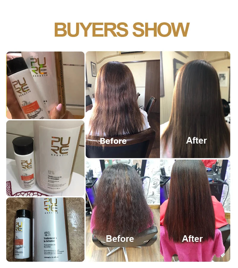 PURC Brazilian Keratin Hair Treatment Keratin in USA