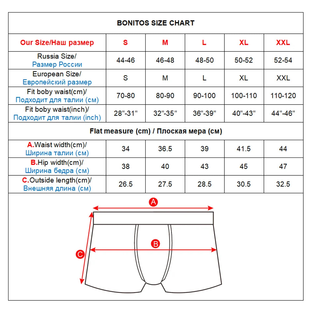 Boxer Shorts Men's Panties Homme Underpants Boxershorts Underwear in USA