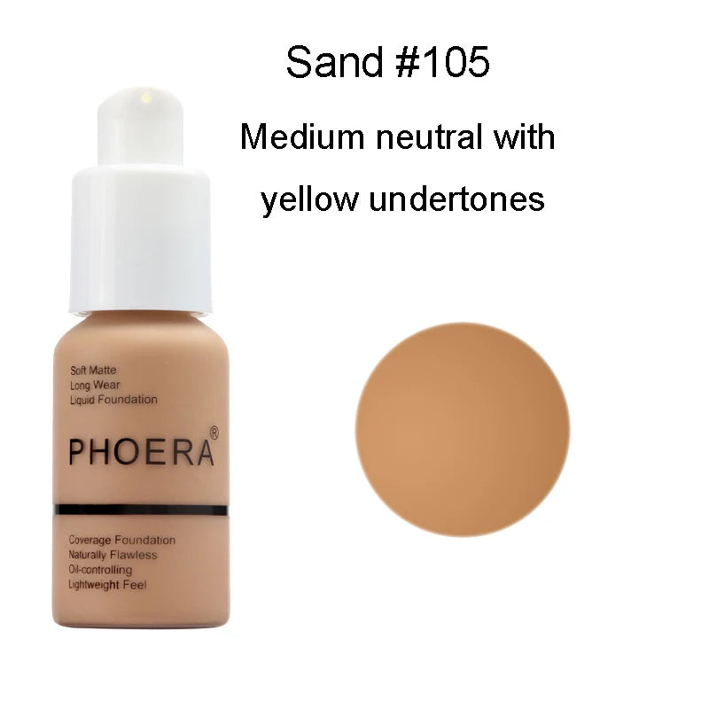 PHOERA Foundation Makeup Base Cream Mineral in USA