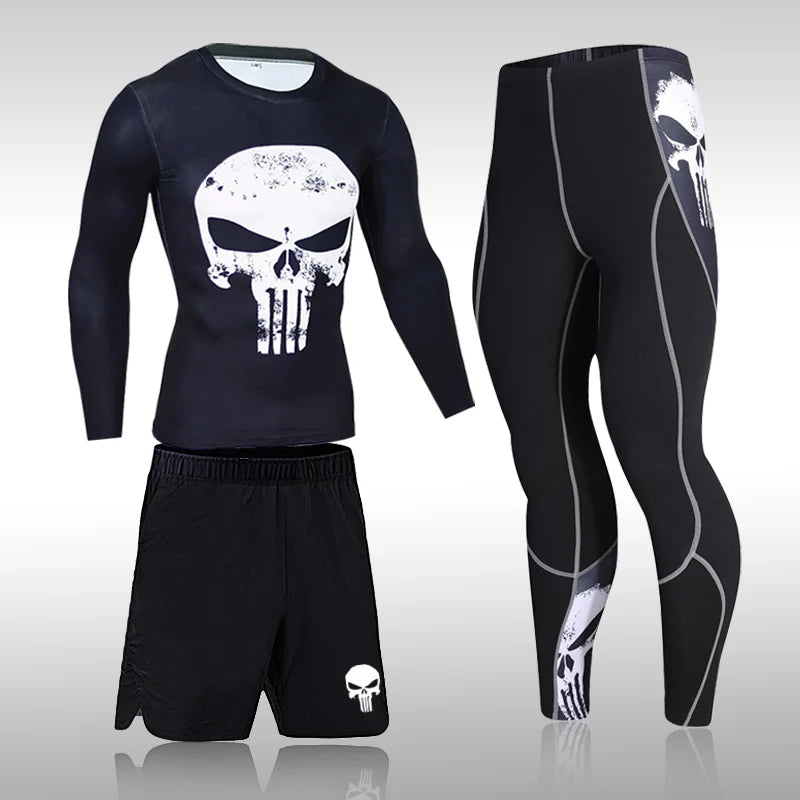 Male Quick Drying Sportswear Compression Clothing Fitness in USA