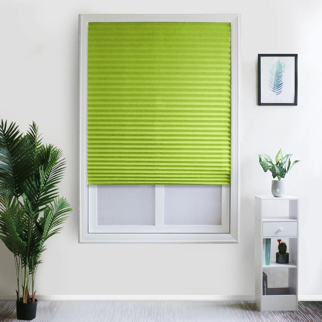 Cheap Adhesive Window Pleated Zebra Blind Shades Blind in USA