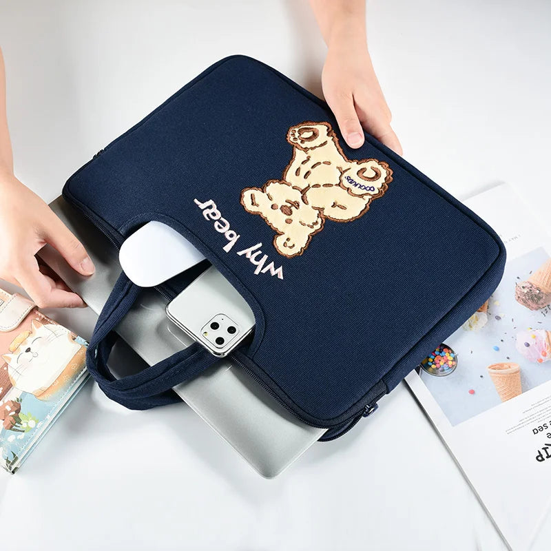 laptop sleeve case bag Fashion women girls cartoon in USA.