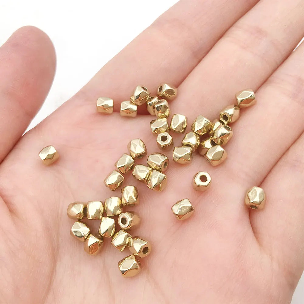 Golden Spacer Round Beads Star Heart Spacer in USA.