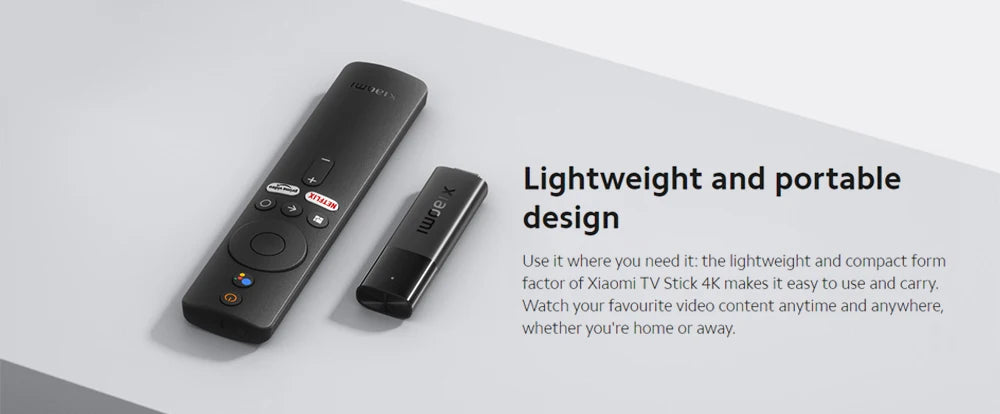 Global Version Xiaomi Smart Mi TV Stick Android TV in USA.