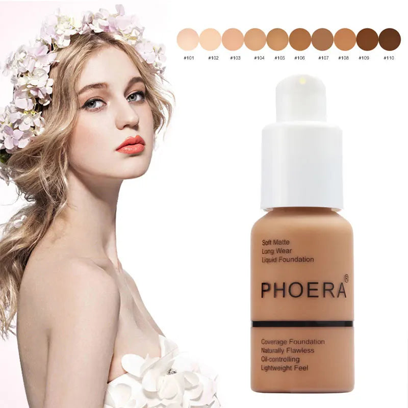 PHOERA Foundation Makeup Base Cream Mineral in USA