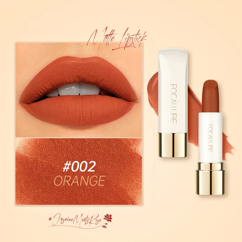 FOCALLURE Natural Matte Lipstick Waterproof Long-lasting in USA