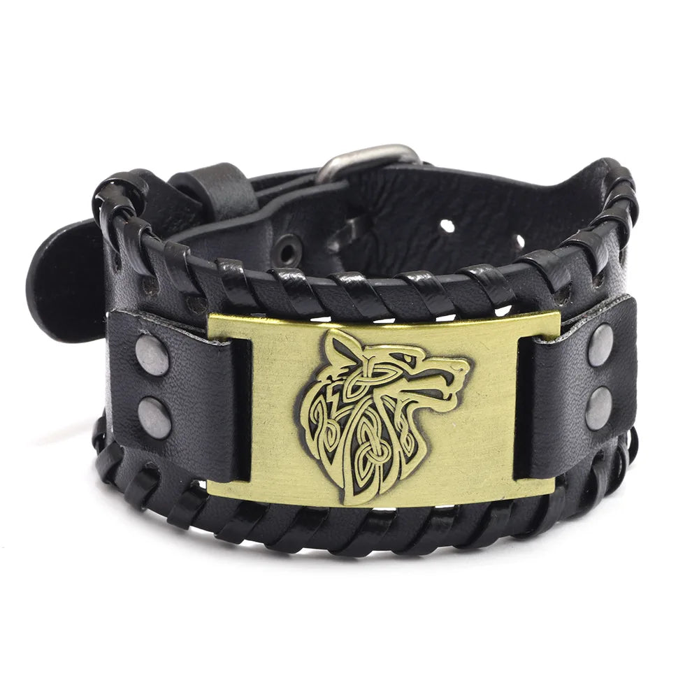 Nordic Rune of Odi Bracelet Men's Bracelet Celtic Viking Jewelry in USA