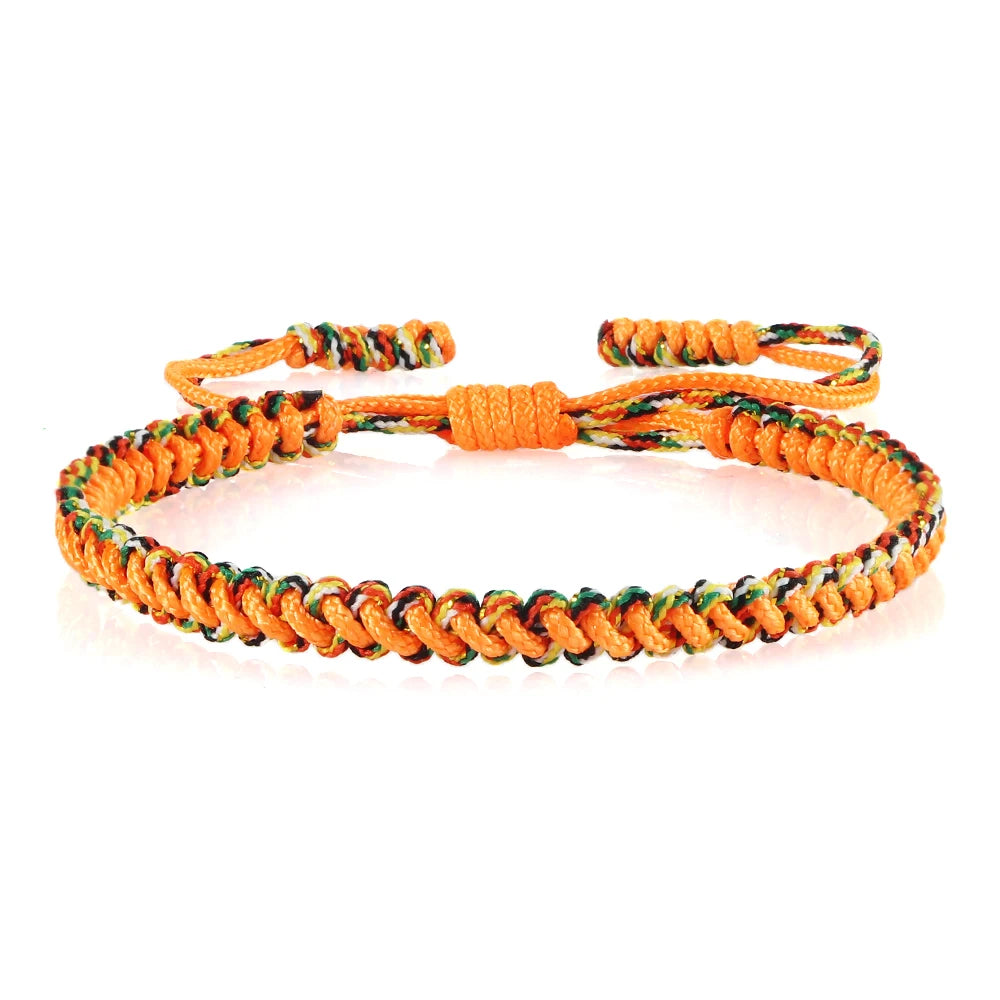 Handmade Braided Bracelets Tibetan Buddhist Lucky in USA.