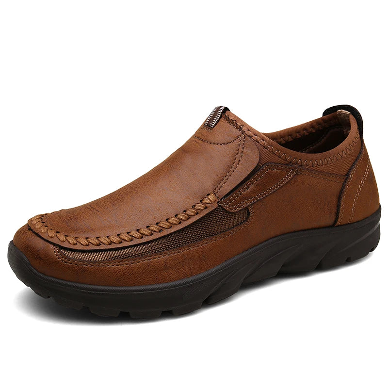 New Fashion Handmade Retro Leisure Loafers Men in USA