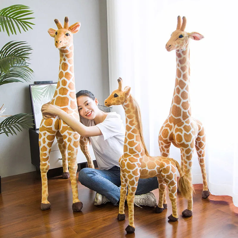 Giant Real Life Giraffe Plush Toys High Quality in USA