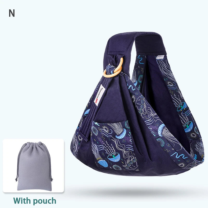 Baby Wrap Newborn Sling Dual Use Infant Nursing Cover Carrier in USA